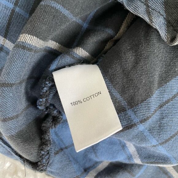Anthropologie Western Plaid Ruffle Button Down - Picture 4 of 5